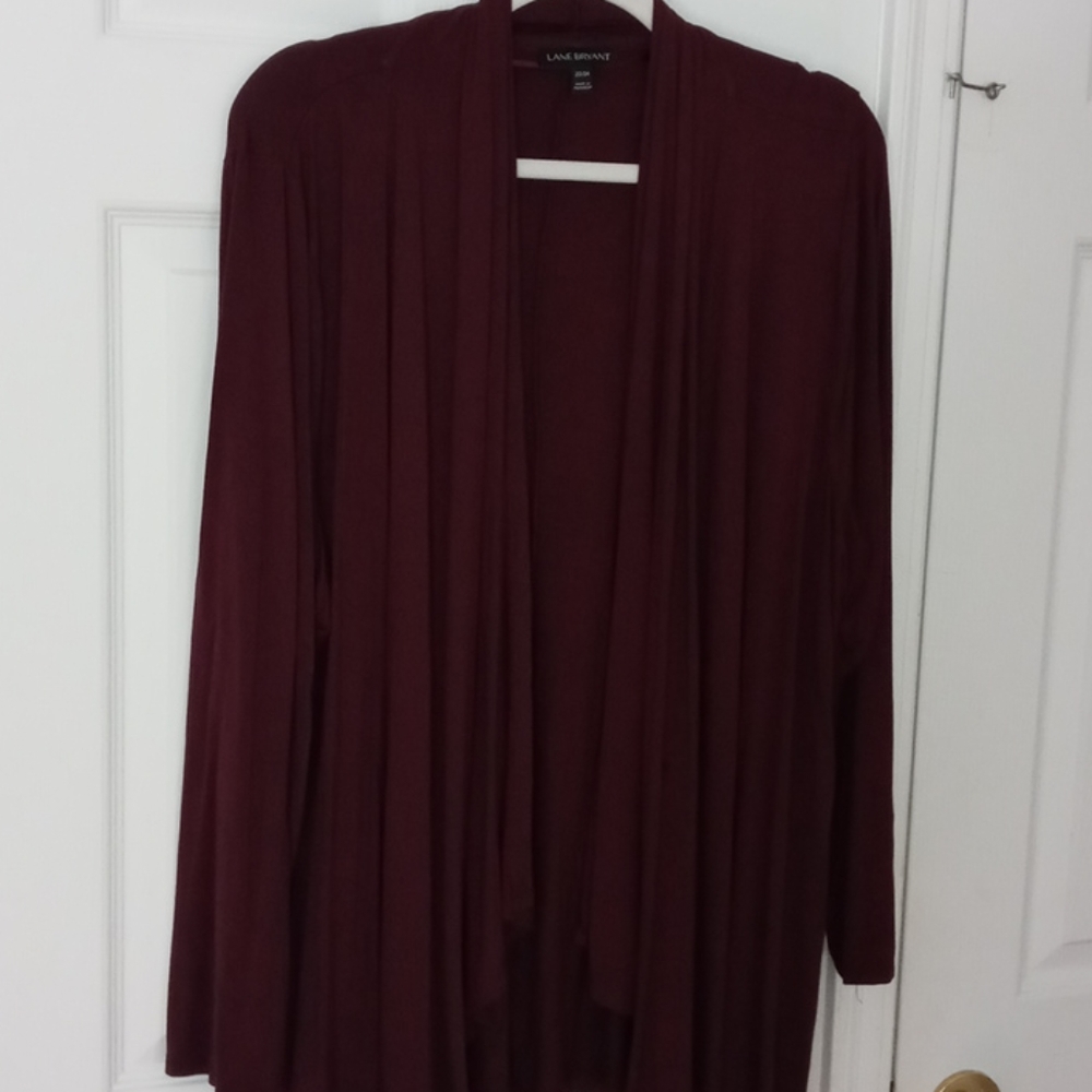 Lane Bryant open-front jersey cardigan, 22/24